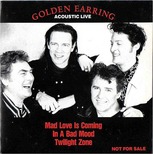 Golden Earring Acoustic Live 3 track promo cdsingle front Netherlands 1991